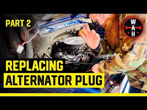 Squarebody truck Alternator Charging Issue repair • Part 2 | REPLACING PLUG [Wrench At Home]