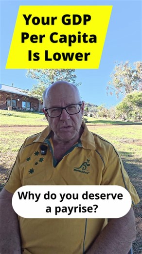 Hey Albo, GDP Per Capita LOWER Than When You Took Office... But You Gave Yourself a Massive Payrise?