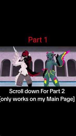 Lady Crazy "HIMEHINA" VRChat MMD World Dance Animation pt1 #avali #mmd #vrchat #ladycrazy #himehina