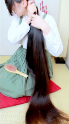 Super Long Hair 超ロングヘア ブラッシングでさらに髪を綺麗に。