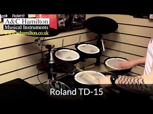 Roland TD-15 vs. TD-25 - MODULE Comparison - A&C Hamilton