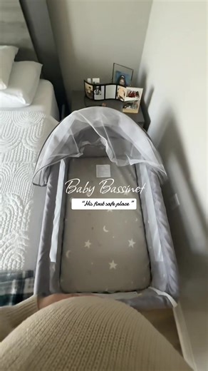 Este Bassinet ah sido la mejor Elección para mi Bebé @FENUN Baby Sharkk #fenunbabysharkk #babybassinet