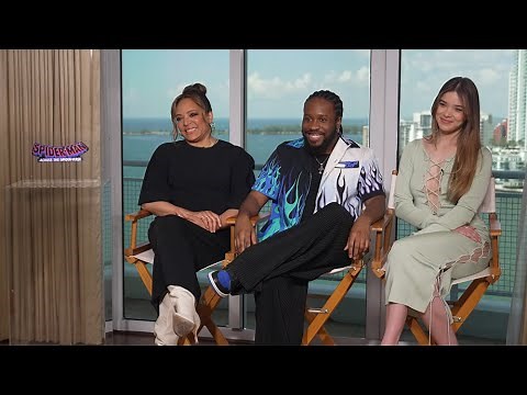 Luna Lauren Velez, Shameik Moore & Hailee Steinfeld Interview | Spider-Man: Across the Spider-Verse