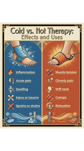 Cold vs Hot Therapy: Effects and Uses