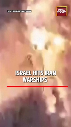 Israel Strikes Iranian Warships, Destroys Key Command Centre in Major Escalation
