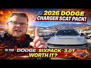 The 2026 Dodge Charger Scat Pack SIXPACK - First Impressions - Full Walkthrough and Test Drive