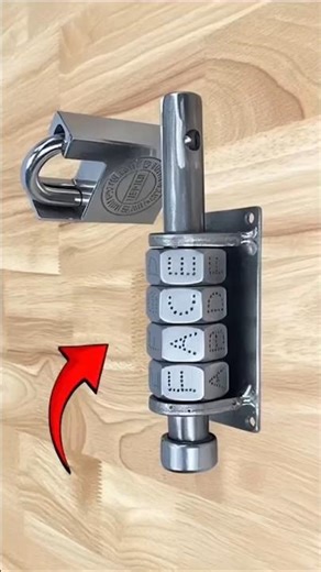 how to make lock at home beautifully ❤️ /Best strong lock you can see ever #factstoknow #ytshorts