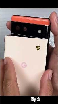 Restoration Cracked Google Pixel 6 Phone found From The Garbage Dumps! #reels #restoration