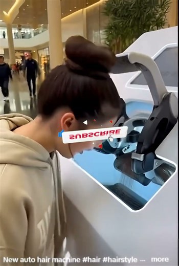 Would you trust this machine with your hair? #hair #hairstyle #futuretech