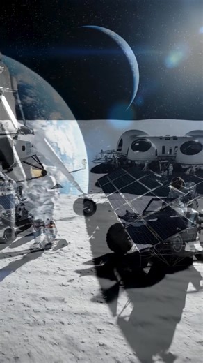 Eight Astronauts on the Moon — Building Humanity’s Future #Astronauts #MoonMission #Artemis #NASA #SpaceX | Stellar Space