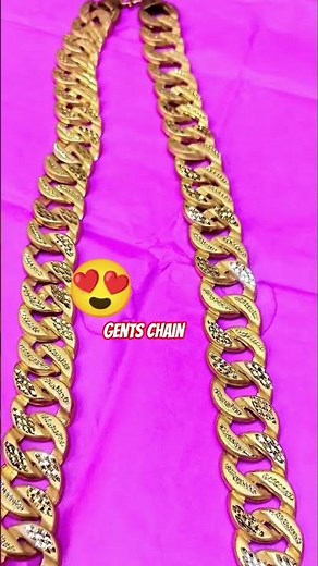 😍Modern Gents Gold Chain Designs | Stylish & Heavy Gold Chain for Men#short