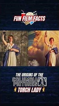 The Origins of the Columbia Pictures Torch Lady 🔥 #shorts