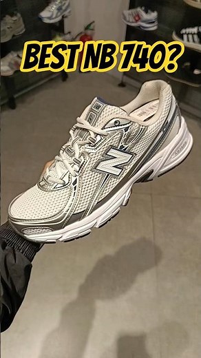 NEW BALANCE 740 White Silver Navy 🤍🔥 Cleanest Dad Shoe of 2026?
