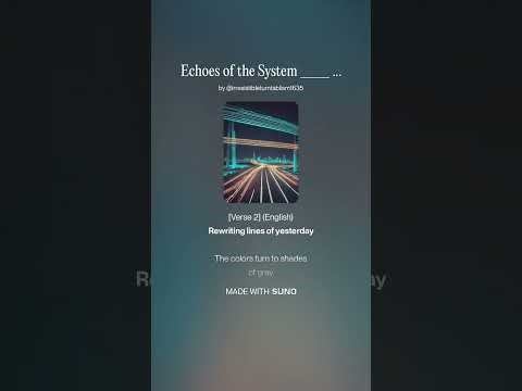 Echoes of the System ___ Echos des Systems / Song / Dark Wave