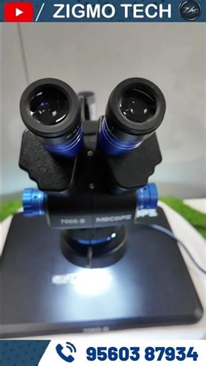 MSCOPE 7060-B 7–60X Trinocular Microscope for PCB & Mobile Repair