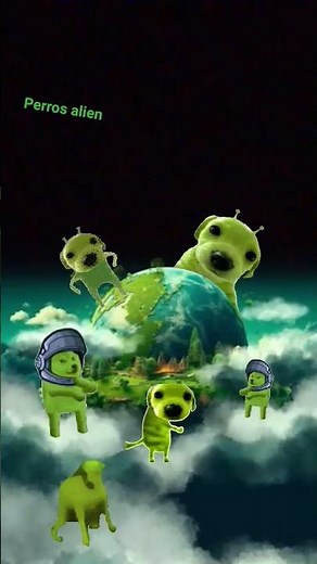 perros alien bailando #memes