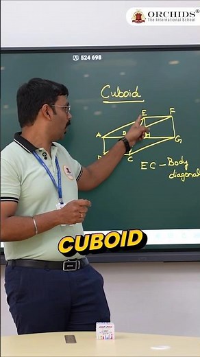 Cuboid in real life! 📦 Watch this quick experiment to see 3D shapes come alive! #geometry #cuboid
