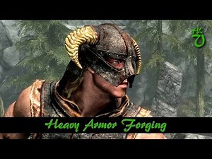 Heavy Armor Forging - Elder Scrolls Skyrim Books