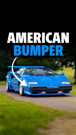 Why American Cars Got Those Huge Bumpers