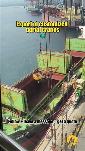 5-50T Gantry Cranes – Customizable with International Certifications ⚙️