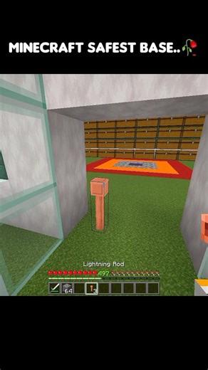 Minecraft’s Safest Door Trick? 😱 | #minecraft #shorts