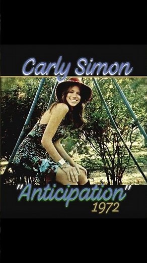 Carly Simon "Anticipation" 1972 (live-1995) #1972 #70smusic