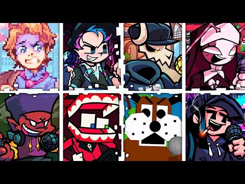 ROSES (ERECT) but Every Turn a Different Character Sings 🎶⚡ (FNF OFFICIAL UPDATE )