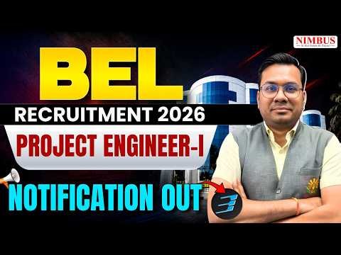 BEL Recruitment 2026 Out Now | Project Engineer-I |Salary, Eligibility & Apply Process By Pankaj Sir