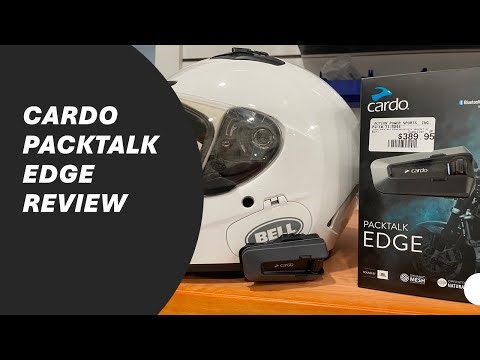 CARDO PACKTALK EDGE Review for Motorcycle Helmet Bluetooth Communication