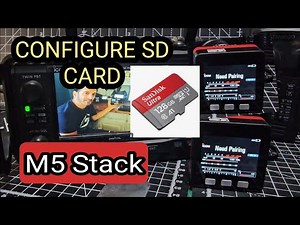 M5STACK ICON 705 SD CARD CONFIGERATION