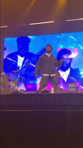 Khalid performing OTW On The Way (ft. 6LACK, Ty Dolla $ign) live in Dubai