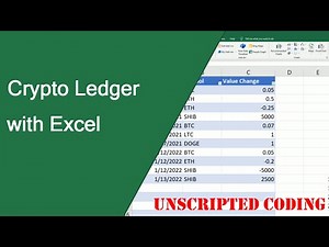 Accessing an API with Excel - a crypto tracker! | Unscripted Coding