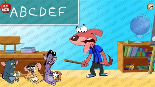 2025.12.29 【Chotoonz TV - Funny Cartoons】小狗唐成为老师 大错误：小狗大战老鼠 ｜ 小狗唐 ｜ 老鼠来啦 ｜ 最佳卡通