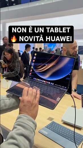 Huawei's first foldable laptop, the MateBook Fold