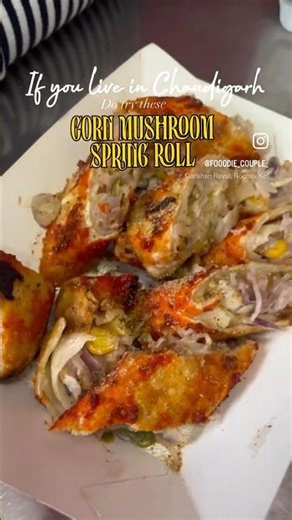 #chandigarhfood #foodie #springroll #explore #foryou #streetfood #chandigarhstreetfood