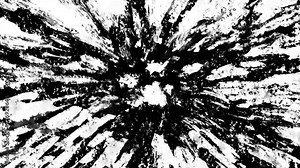 Frightening face evil ghost. Gloomy 2D animation. Horror fantasy genre. Scary animated backdrop movie. Motion graphics for VJ loops. Halloween music clip. Creepy short film. Angry blot demon screams.