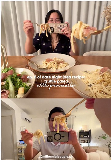 Easy Truffle Pasta with Prosciutto Recipe for Date Night