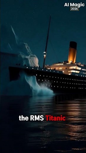 The Titanic: Why the Unsinkable Ship Really Sank ❄️🚢 #Titanic #titanicstory #rmstitanic #Titanic1912