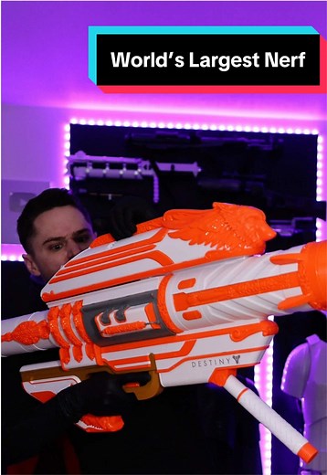 World's Largest Nerf Blaster Unboxing: Destiny Gjallarhorn