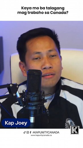 1.9K views · 27 reactions | Kaya mo ba talagang mag trabaho sa Canada? watch entire video in our kap unity canada page | KAP Unity Canada | Facebook