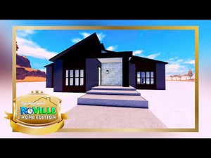 🏡⏩ Small Modern House || Best Of RoVille - Home Edition With House Code || RoVille Tours