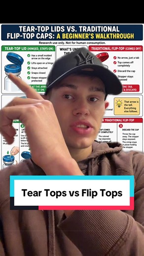 Tear Tops vs Flip Tops: Which Bottle Closure is Better?