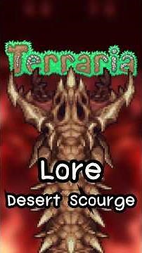 Lore - Desert Scourge ใน Terraria #thereaperth #game #terraria #lore #boss #desertscourge