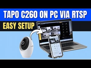 Tapo C260 on PC via VLC Media Player - (RTSP Protocol)