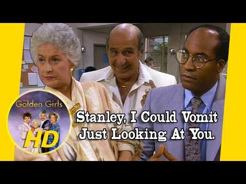 Stan Tries to Charm the IRS Auditor and Makes Everything Worse. - Golden Girls HD