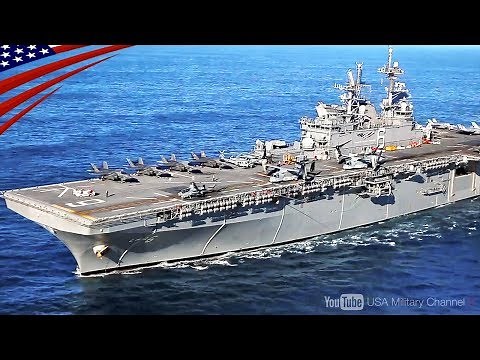[Latest America-class amphibious assault ship] 20 F-35Bs, quasi-aircraft carrier-level capabiliti...