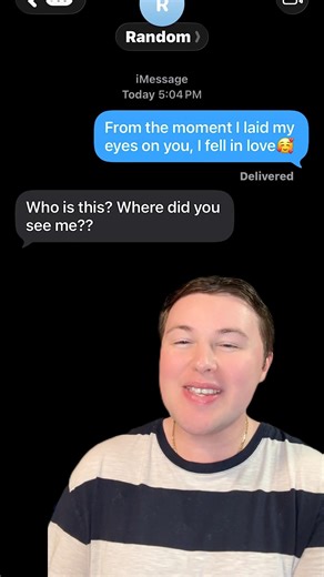 LOVE STORY!!!🥰 *Texting Random Numbers!* #shorts