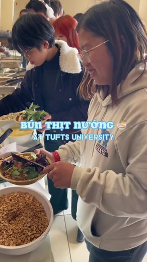 Delicious Bún Thịt Nướng Pop-Up at Dewick | Tufts Collaboration