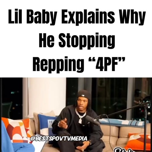 23K views · 142 reactions | Lil Baby explains why “4PF” is longer a platform ( via @asafeplacepod ) #LilBaby #4PF | Best's Point Of View TV | Facebook