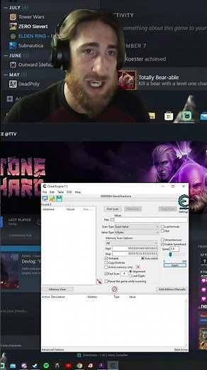 Speedup StoneShard ~Cheat Engine 7.5